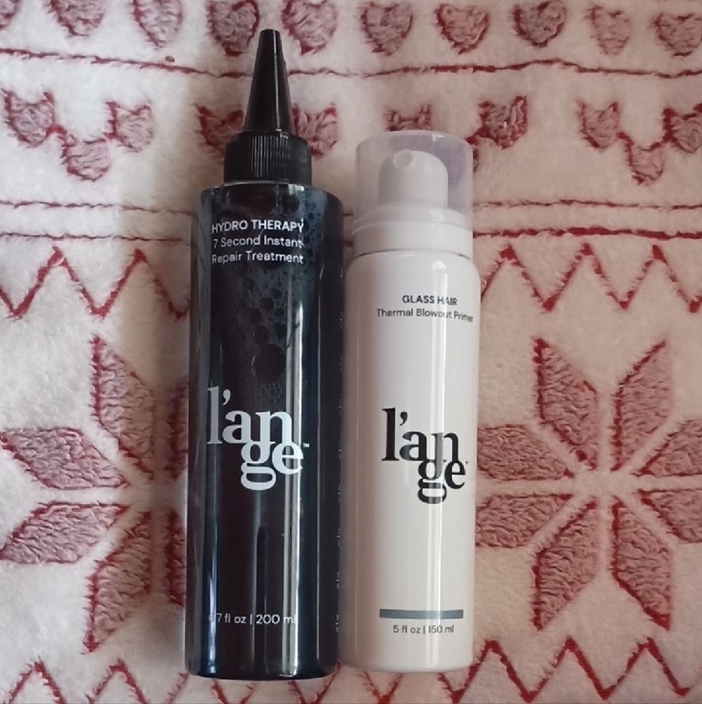 L'ange Hair Repair and Thermal Protection Set - Black and White